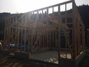 倉庫の屋根